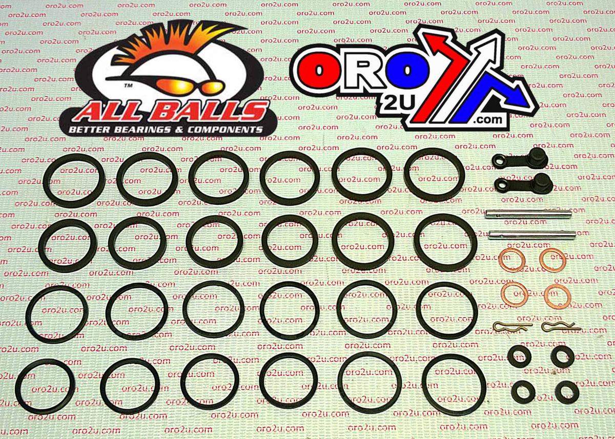 BRAKE CALIPER REBUILD KIT ALLBALLS, ALLBALLS 18-3113 KAW/SUZ ROAD 96-07 FRONT thumbnail 2