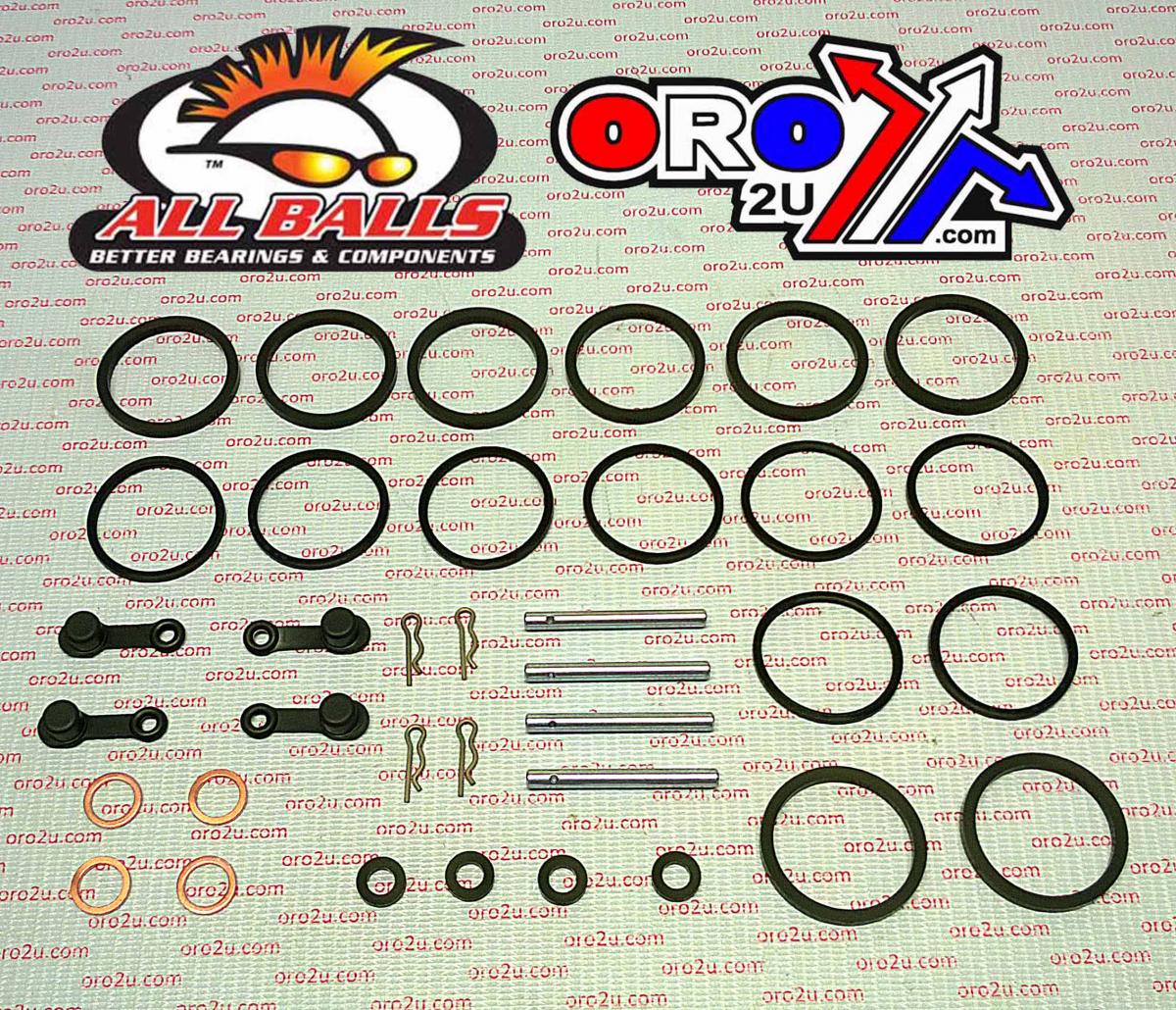 BRAKE CALIPER REBUILD KIT ALLBALLS, ALLBALLS 18-3119 SUZ GSXR750-1100 86-88 FRONT thumbnail 2
