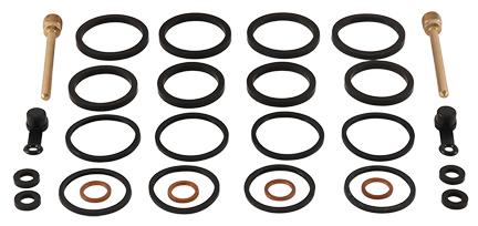 BRAKE CALIPER REBUILD KIT ALLBALLS, ALLBALLS 18-3124 KAW KLZ/VN/SUZ/GSF/GSX/SV FRONT