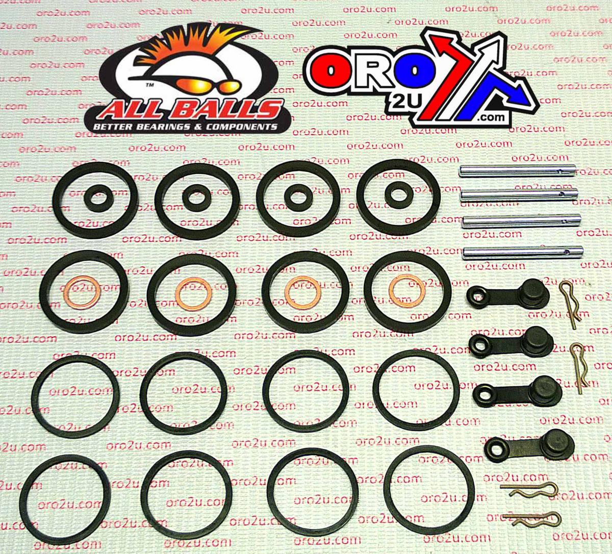 BRAKE CALIPER REBUILD KIT ALLBALLS, ALLBALLS 18-3135 SUZ GSX600/750F 88-97 FRONT thumbnail 2