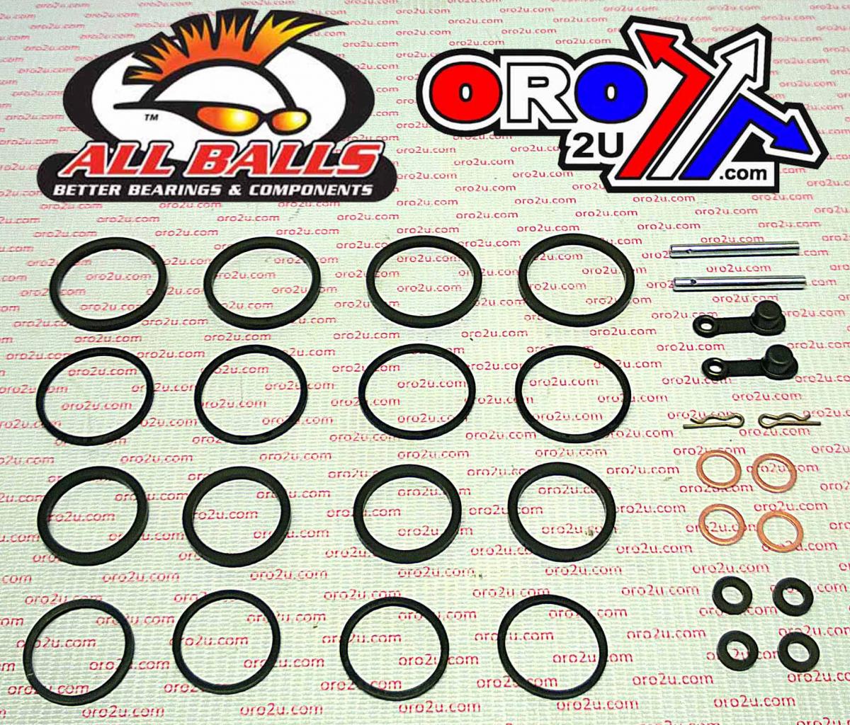 BRAKE CALIPER REBUILD KIT ALLBALLS, ALLBALLS 18-3154 KAW ZX750 89-94 FRONT thumbnail 2