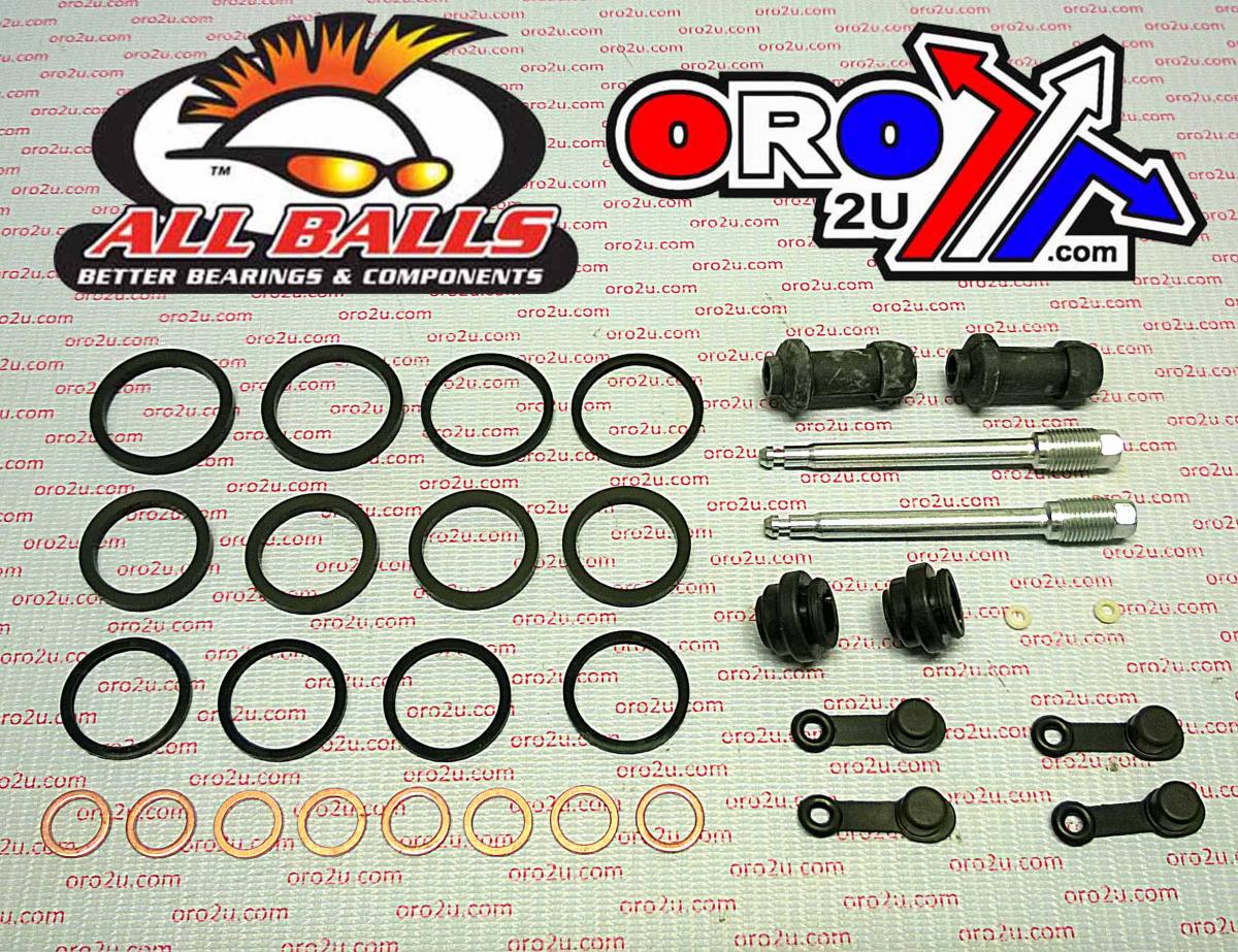 BRAKE CALIPER REBUILD KIT ALLBALLS, ALLBALLS 18-3160 HON ST1300 08-18 FRONT thumbnail 2