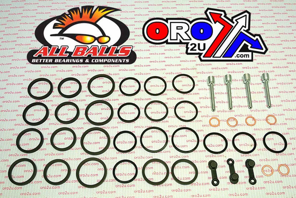 BRAKE CALIPER REBUILD KIT ALLBALLS, ALLBALLS 18-3161 HON VFR1200 10-14 FRONT thumbnail 2