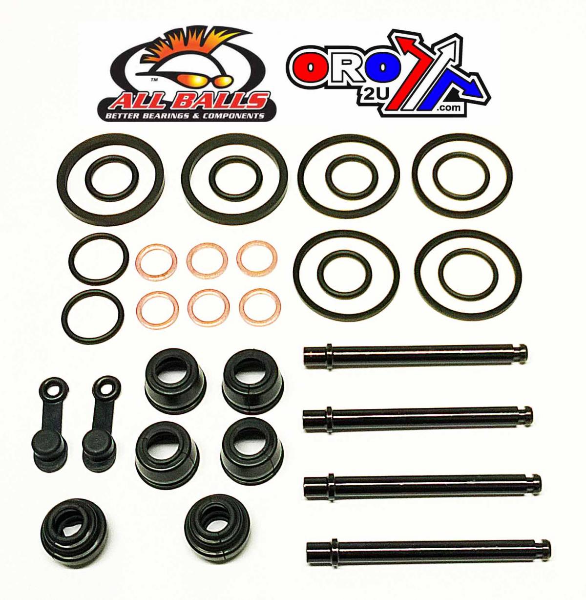 BRAKE CALIPER REBUILD KIT ALLBALLS, ALLBALLS 18-3164 HON CB/GL/VF/VT 500-1100 FRONT thumbnail 2