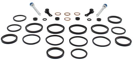 BRAKE CALIPER REBUILD KIT ALLBALLS, ALLBALLS 18-3180 HON VFR400 90-91 FRONT image 1