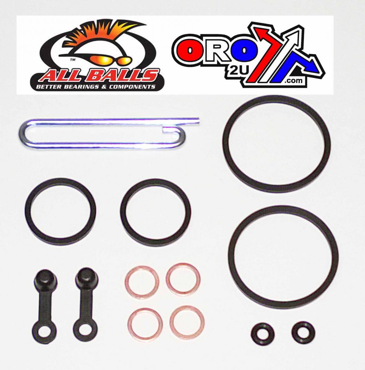 BRAKE CALIPER REBUILD KIT ALLBALLS, ALLBALLS 18-3189 POLARIS ATV 98-04 REAR thumbnail 2