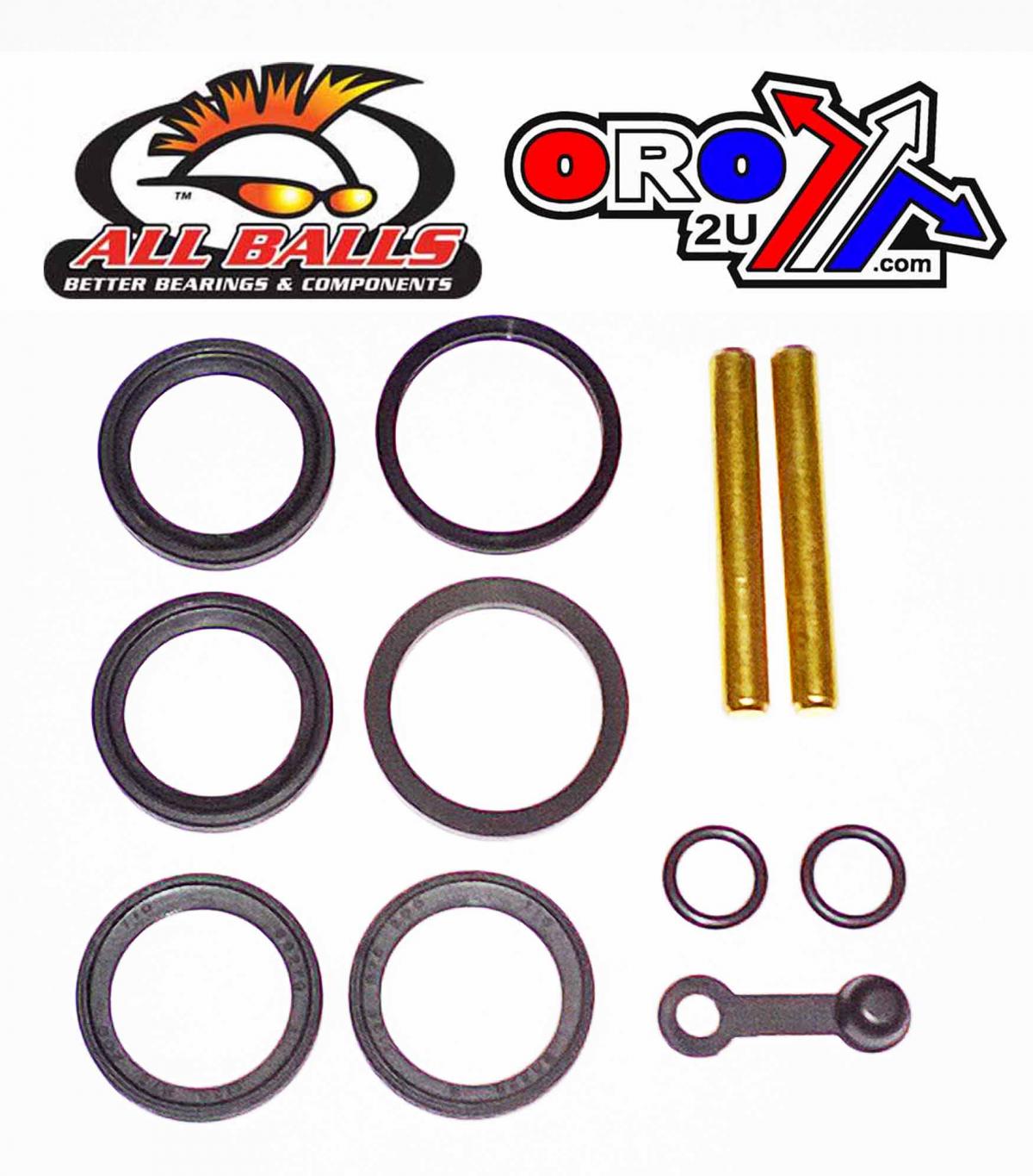 BRAKE CALIPER REBUILD KIT ALLBALLS, ALLBALLS 18-3190 POLARIS ATV 93-99 REAR thumbnail 2