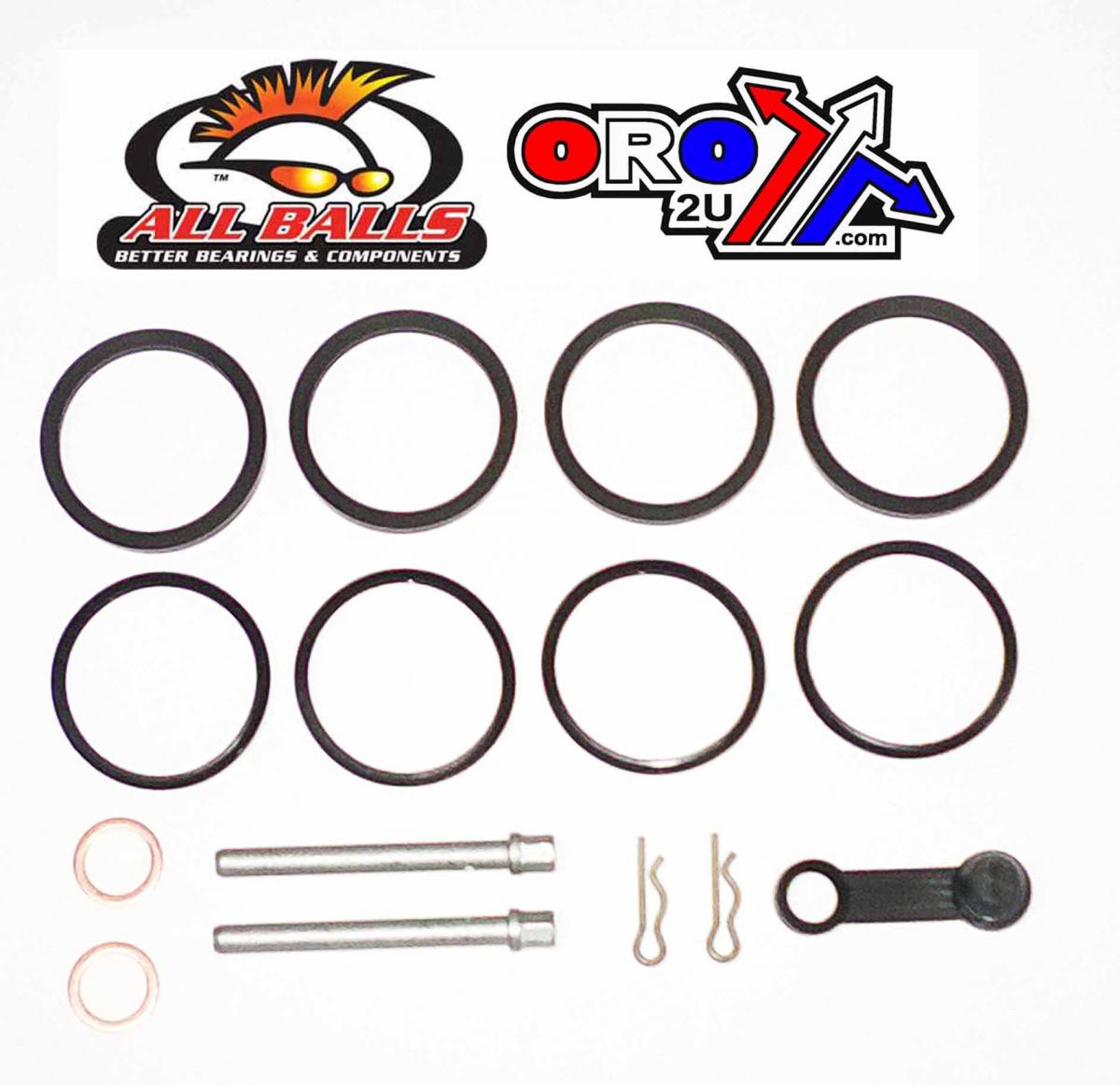 BRAKE CALIPER REBUILD KIT ALLBALLS, ALLBALLS 18-3193 YAM XV1600/1700 REAR thumbnail 2