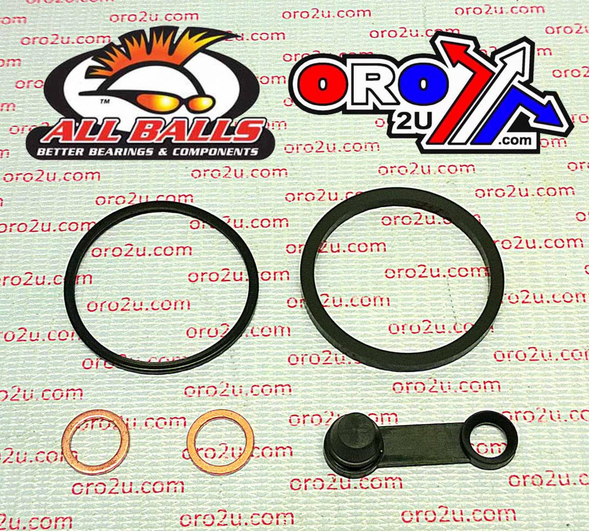BRAKE CALIPER REBUILD KIT ALLBALLS, ALLBALLS 18-3204 YAM RZ350 84-85 REAR thumbnail 2