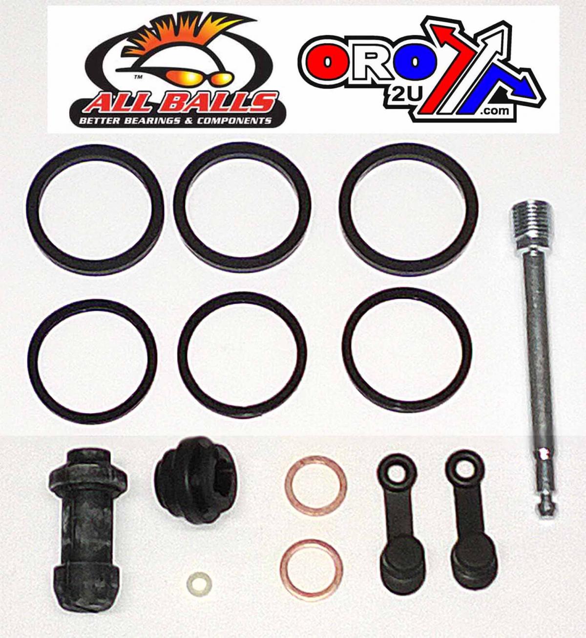 BRAKE CALIPER REBUILD KIT ALLBALLS, ALLBALLS 18-3235 HON VFR800 02-12 REAR thumbnail 2