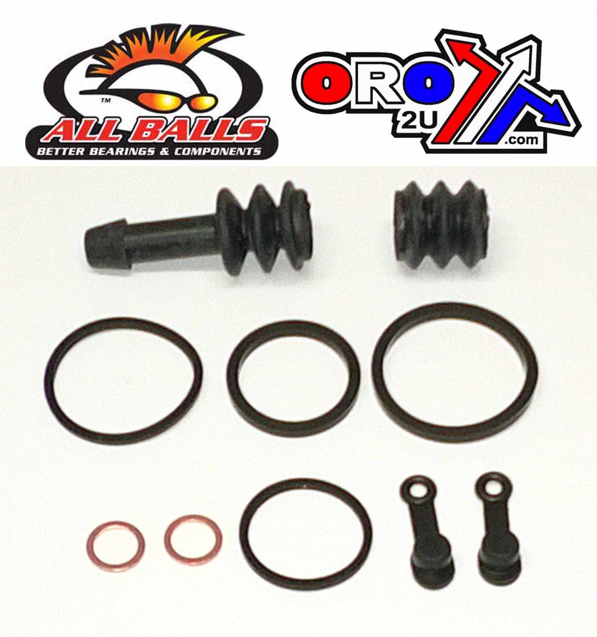BRAKE CALIPER REBUILD KIT ALLBALLS, ALLBALLS 18-3243 HON RVF750R 93-94 FRONT thumbnail 2