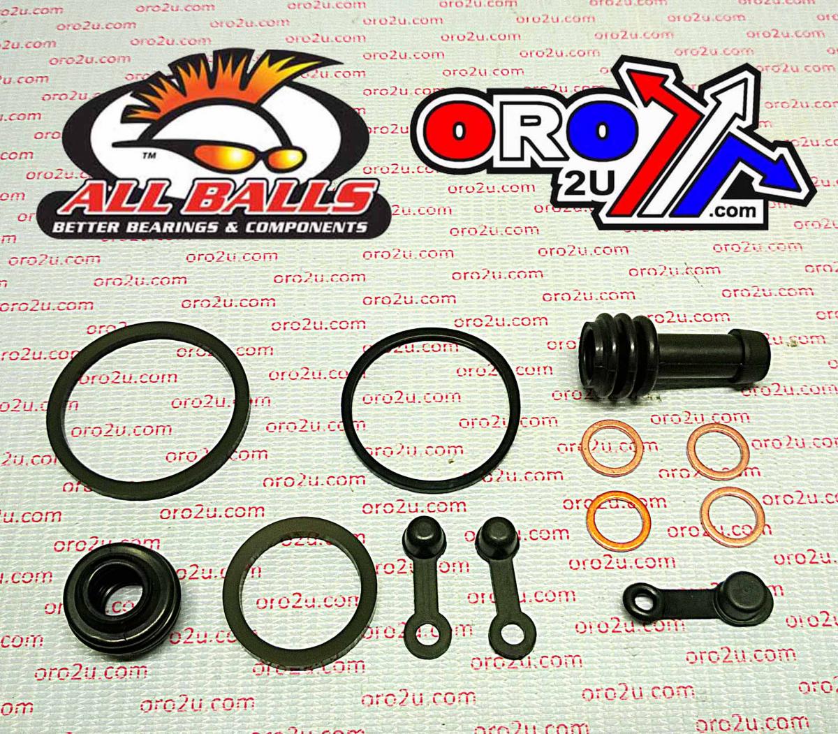 BRAKE CALIPER REBUILD KIT ALLBALLS, ALLBALLS 18-3248 POLARIS ATV 10-22 FRONT AND REAR thumbnail 2
