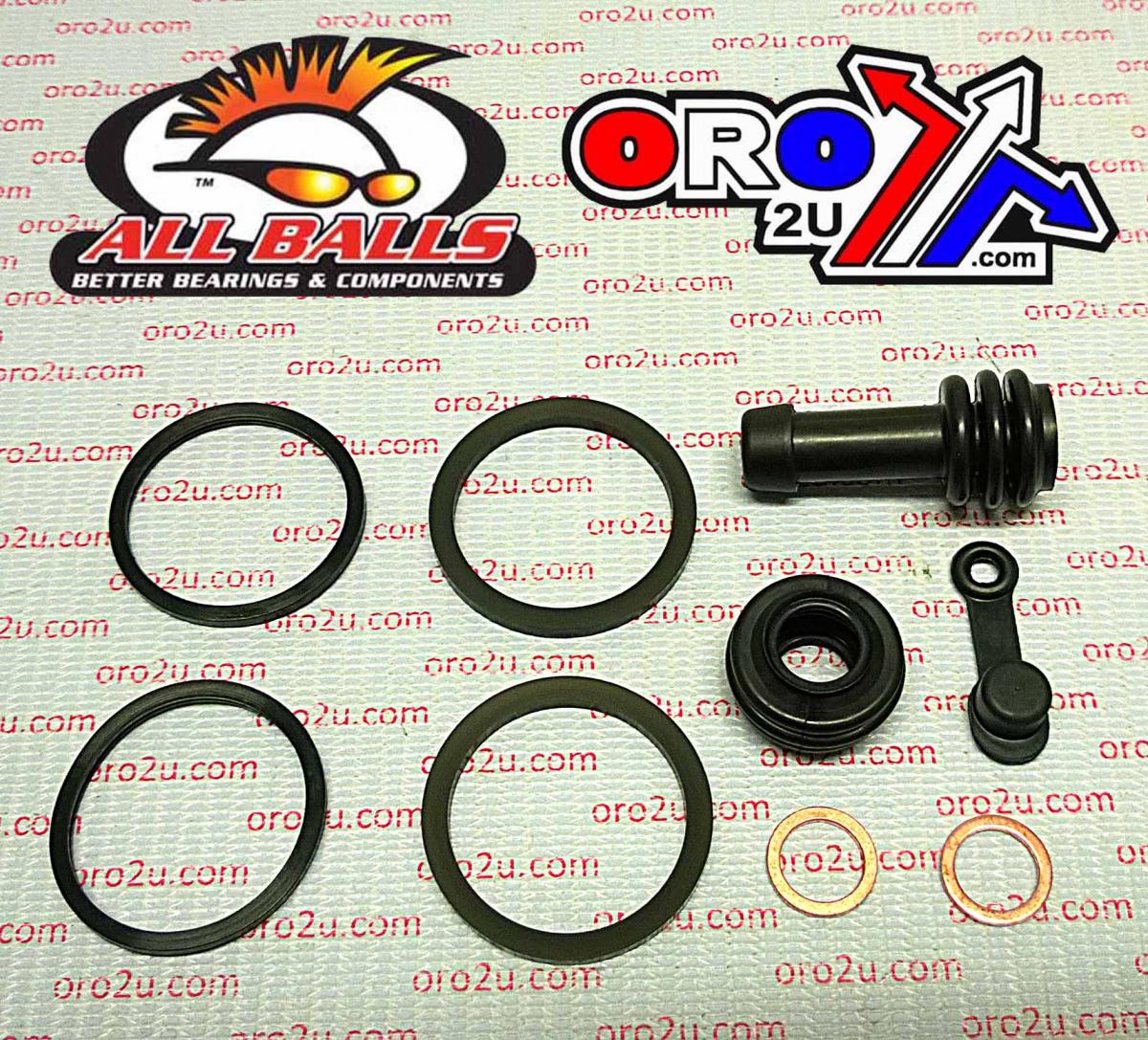 BRAKE CALIPER REBUILD KIT ALLBALLS, ALLBALLS 18-3251 POLARIS ATV 10-22 FRONT AND REAR thumbnail 2