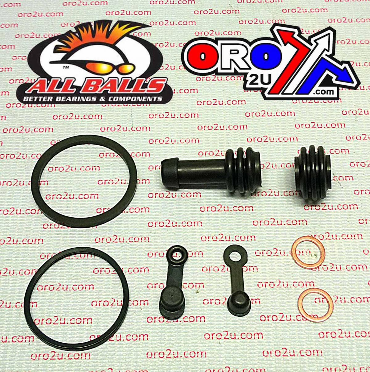BRAKE CALIPER REBUILD KIT ALLBALLS, ALLBALLS 18-3252 POLARIS ATV 04-21 FRONT AND REAR thumbnail 2