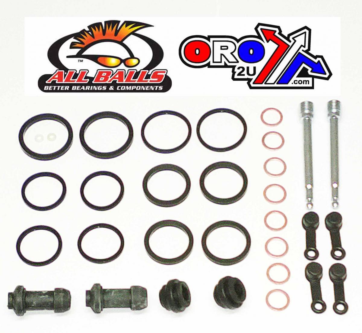 BRAKE CALIPER REBUILD KIT ALLBALLS, ALLBALLS 18-3261 HON ST1300 03-07 FRONT thumbnail 2