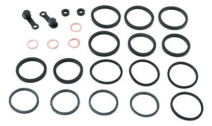 BRAKE CALIPER REBUILD KIT ALLBALLS, ALLBALLS 18-3262 HON CB/CBR/CRF 650/1000 16-22 FRONT