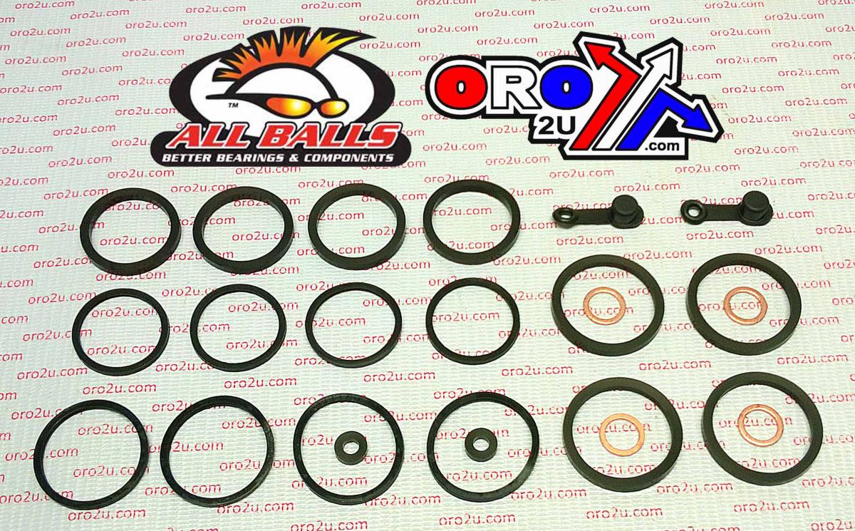 BRAKE CALIPER REBUILD KIT ALLBALLS, ALLBALLS 18-3262 HON CB/CBR/CRF 650/1000 16-22 FRONT thumbnail 2