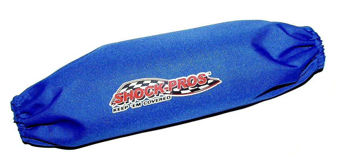 BLUE FRONT SHOCK COVER SET image 1