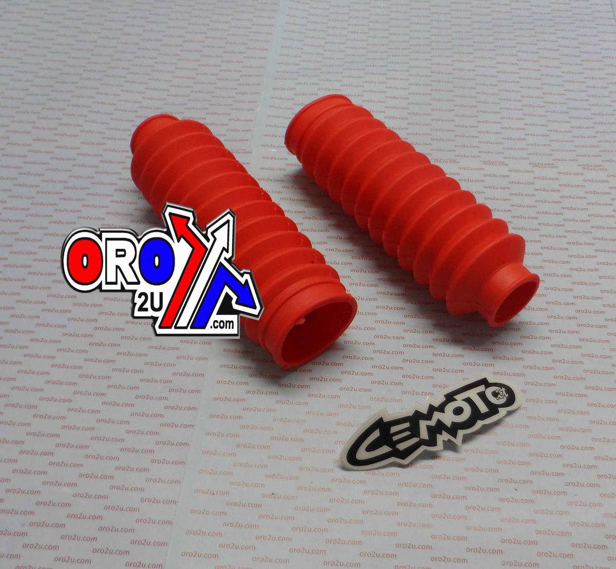 180mm FORK GAITERS RED thumbnail 2
