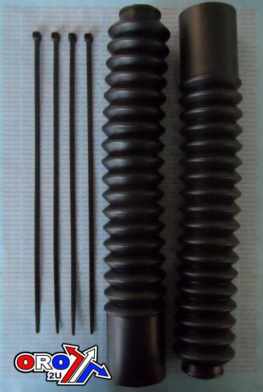 340mm FORK GAITERS BLACK, MC-04202BK image 1