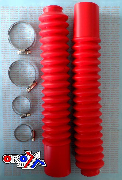 340mm FORK GAITERS RED image 1