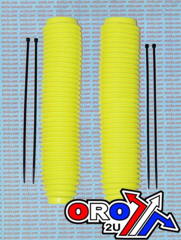 380mm FORK GAITERS FLO/YELLOW thumbnail 2