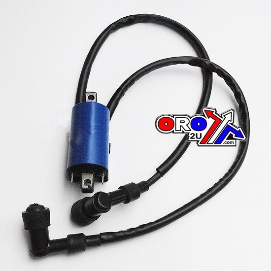 IGNITION COIL 87-06 YAMAHA BANSHEE YFZ 350 ORO 44-061.AH TWIN LEAD CAPS thumbnail 5