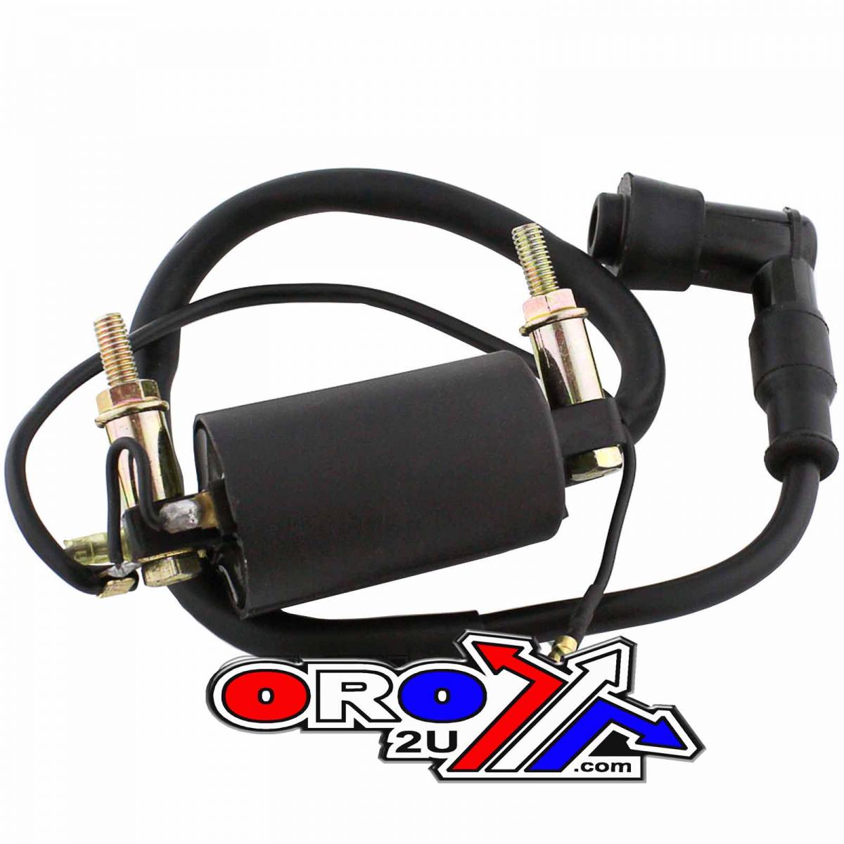 IGNITION COIL 1986-2004 KAWASAKI BAYOU KLF KLT 300 21121-1049 44-9801 thumbnail 4