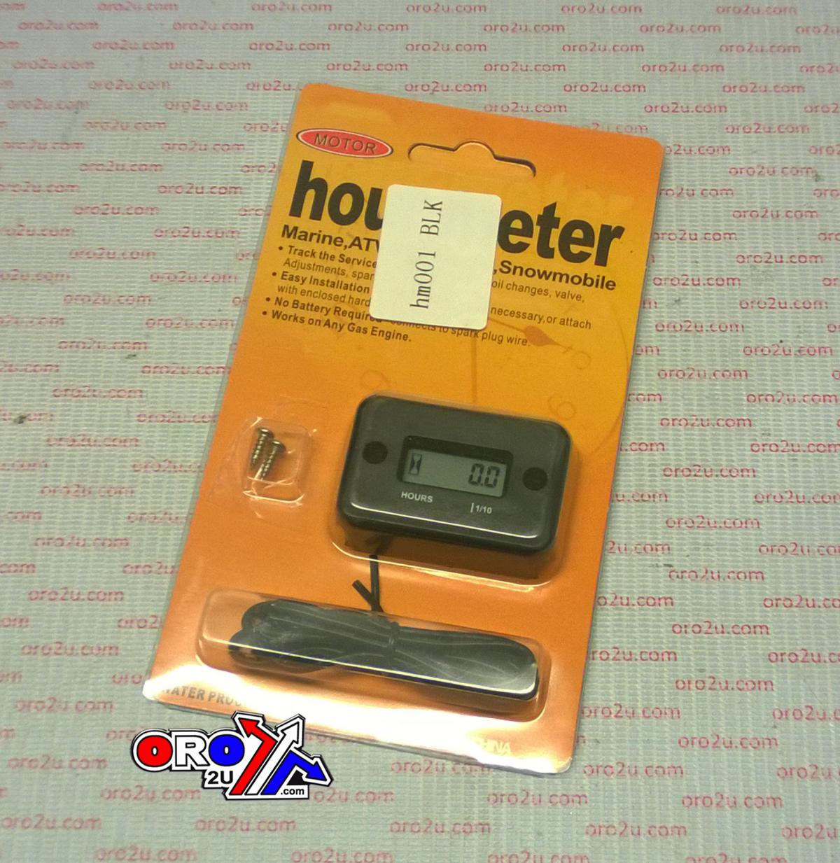 HOUR METER SERVICE REMINDER, BLACK thumbnail 2