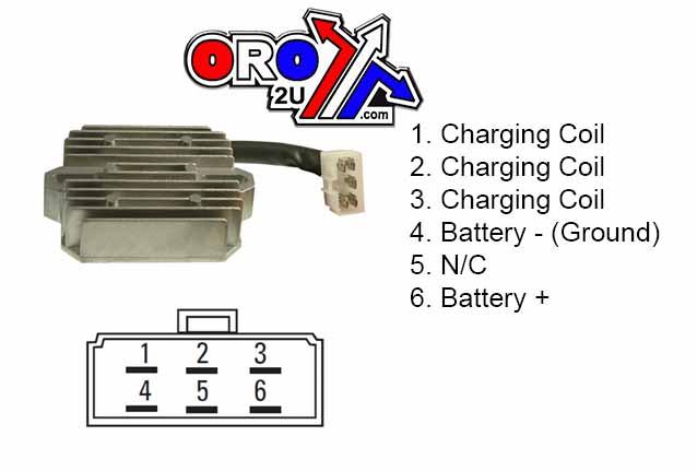 REGULATOR SUZUKI 32800-33E00, 32800-44D10, ESP2312, ASU6012, ATV ROAD ASU6012, AT-01217 thumbnail 6