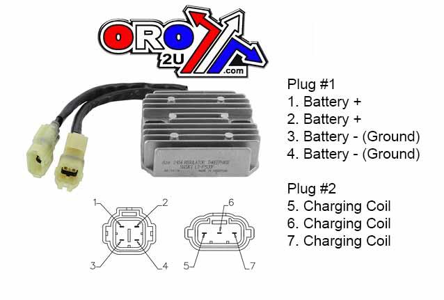 REGULATOR SUZUKI 32800-44D20, LTF500 QuadMaster 1998-2002 32800-44D21, ASU6022 thumbnail 6