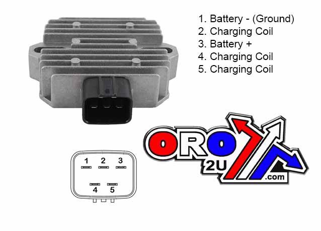REGULATOR 04-06 TRX400FA, AHA6084, 31600-HN7-003, 31600-HN7-A21, 230-58035 thumbnail 7
