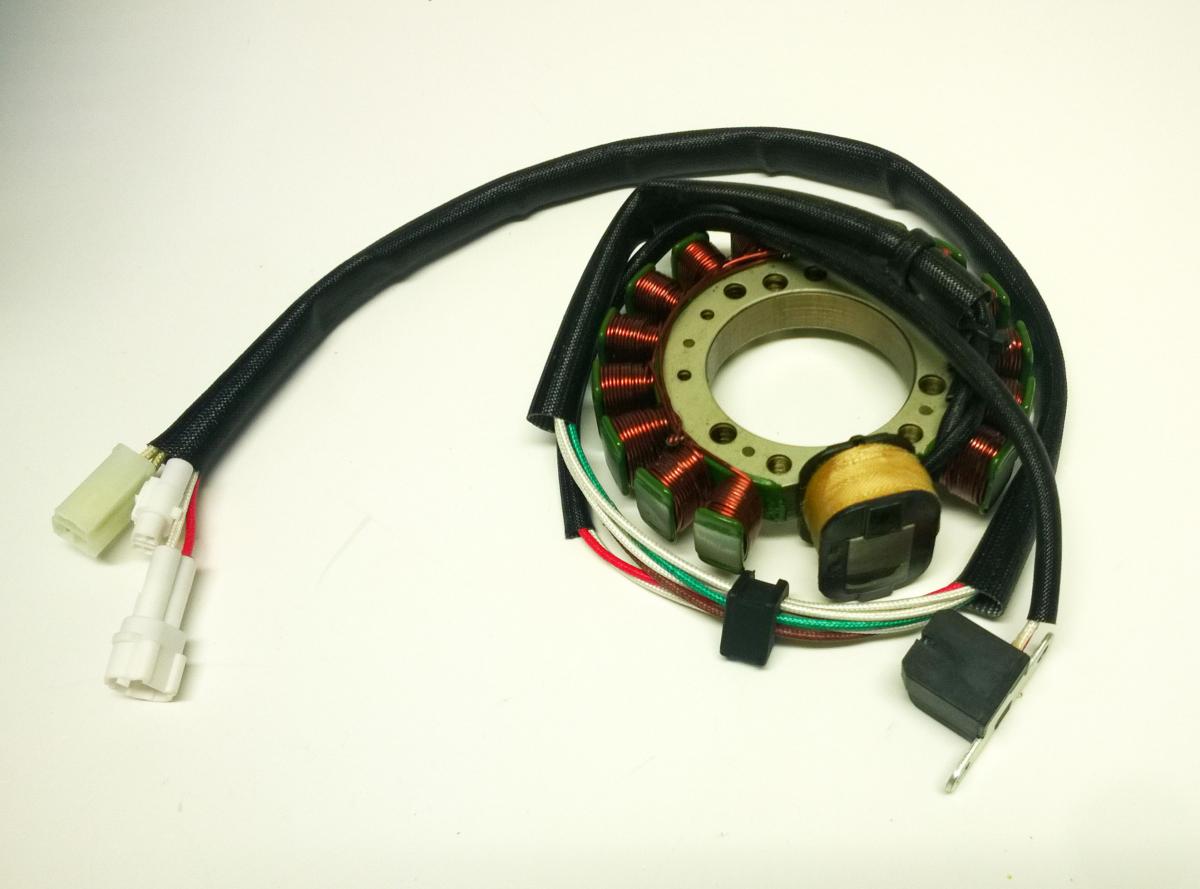 STATOR COIL, YFM350 YFM400 YAMAHA, 3HN-85510-10-00, 4GB-85510-10, 21-911 thumbnail 2