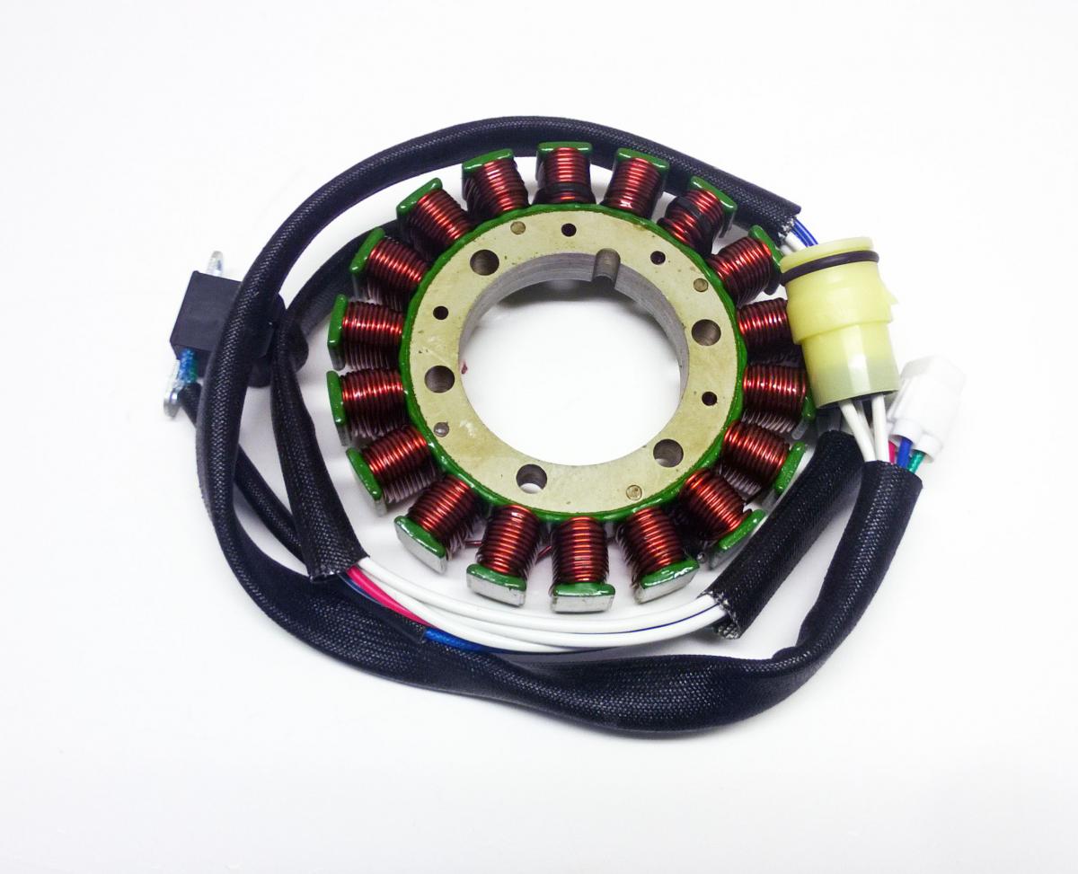 MAGNETO STATOR 00-13 YAMAHA BIG BEAR RAPTOR WARRIOR 350 400 BRONCO 44-0973 5NF-81410-00-00 thumbnail 2