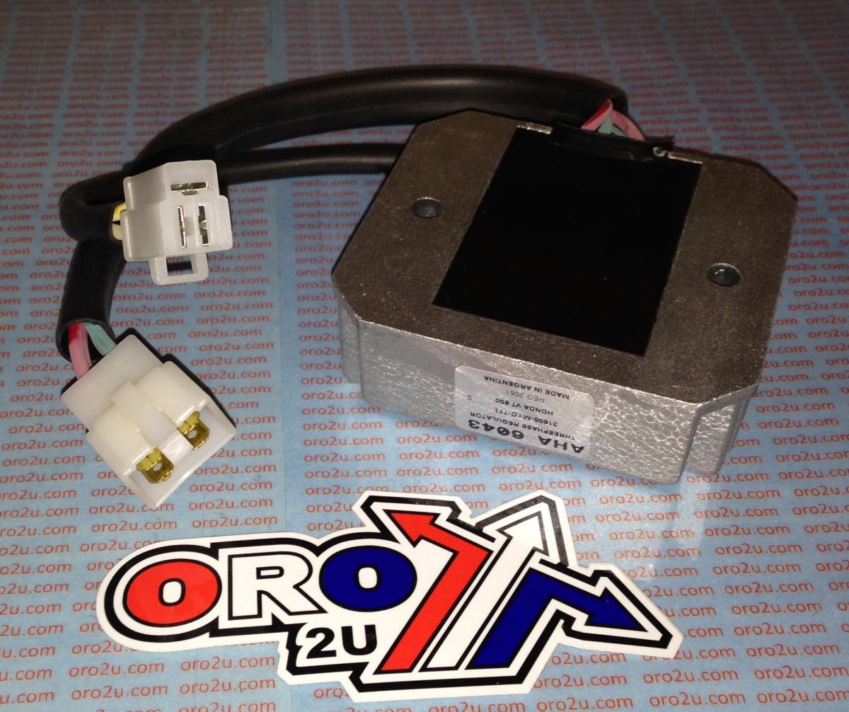 REGULATOR VOLTAGE 12V / 25A VT600, 31600-MM8-00331600-MM8-02831600-MY0-771, AHA6043, ROAD, MC, HX RF009 thumbnail 6