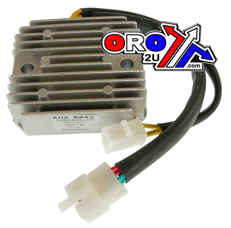 REGULATOR VOLTAGE 12V / 25A VT600, 31600-MM8-00331600-MM8-02831600-MY0-771, AHA6043, ROAD, MC, HX RF009 thumbnail 8
