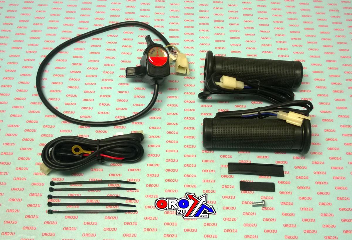 HEATED / HOT GRIPS KIT ATV image 1