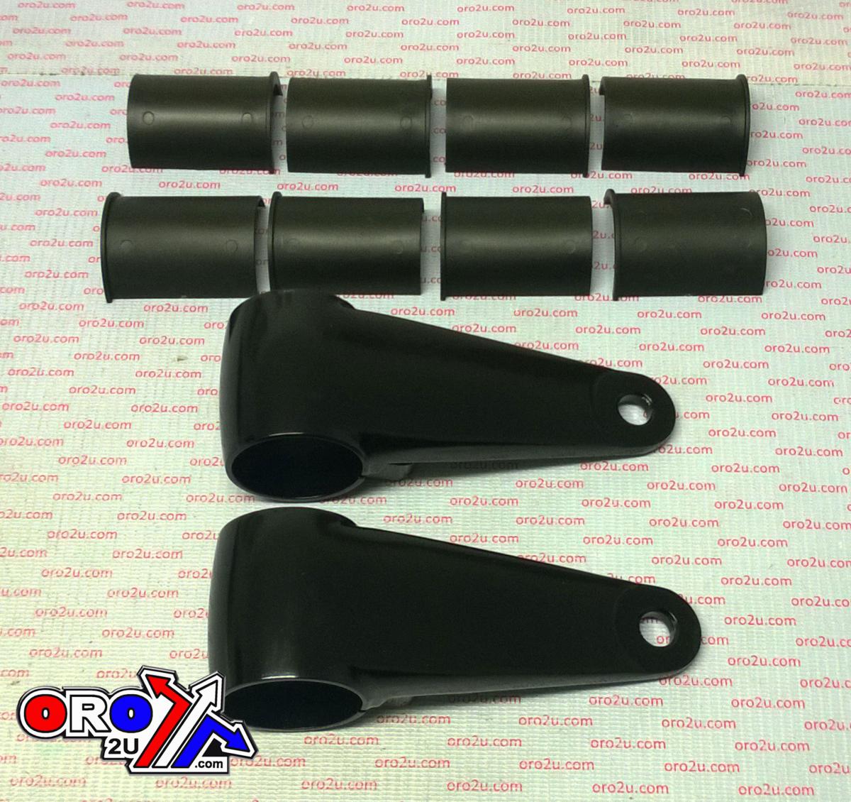 HEAVY DUTY LIGHT BRACKET BLACK, K&L 24-4022 Sold in pairs thumbnail 2