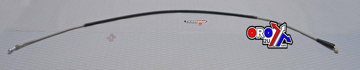 HOSE FRONT BRAKE SILVER / BLK, VENHILL H01-1-018/P, HUSQVARNA TE 96-99 WRE thumbnail 2
