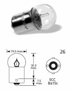 BULB 12V 23W BA15S thumbnail 2