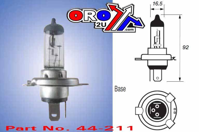LIGHT BULB 12V 60/55 H4 HALOGEN P472 2870448 4030028 thumbnail 2