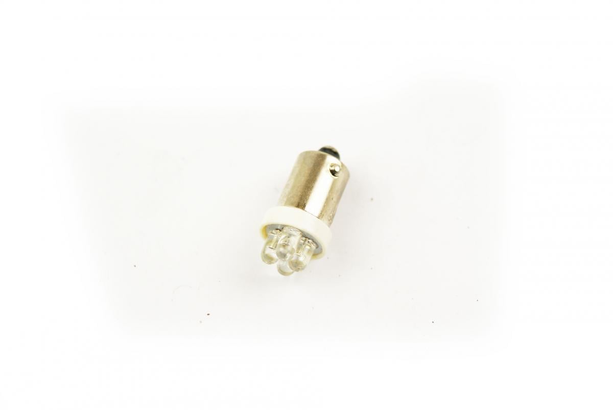 LED LIGHT BULB 12V WHITE BA9S thumbnail 2