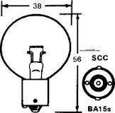 LIGHT BULB 6V 36W FARM LAMP thumbnail 2