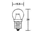 LIGHT BULB 6V 6W SCREW TYPE thumbnail 3