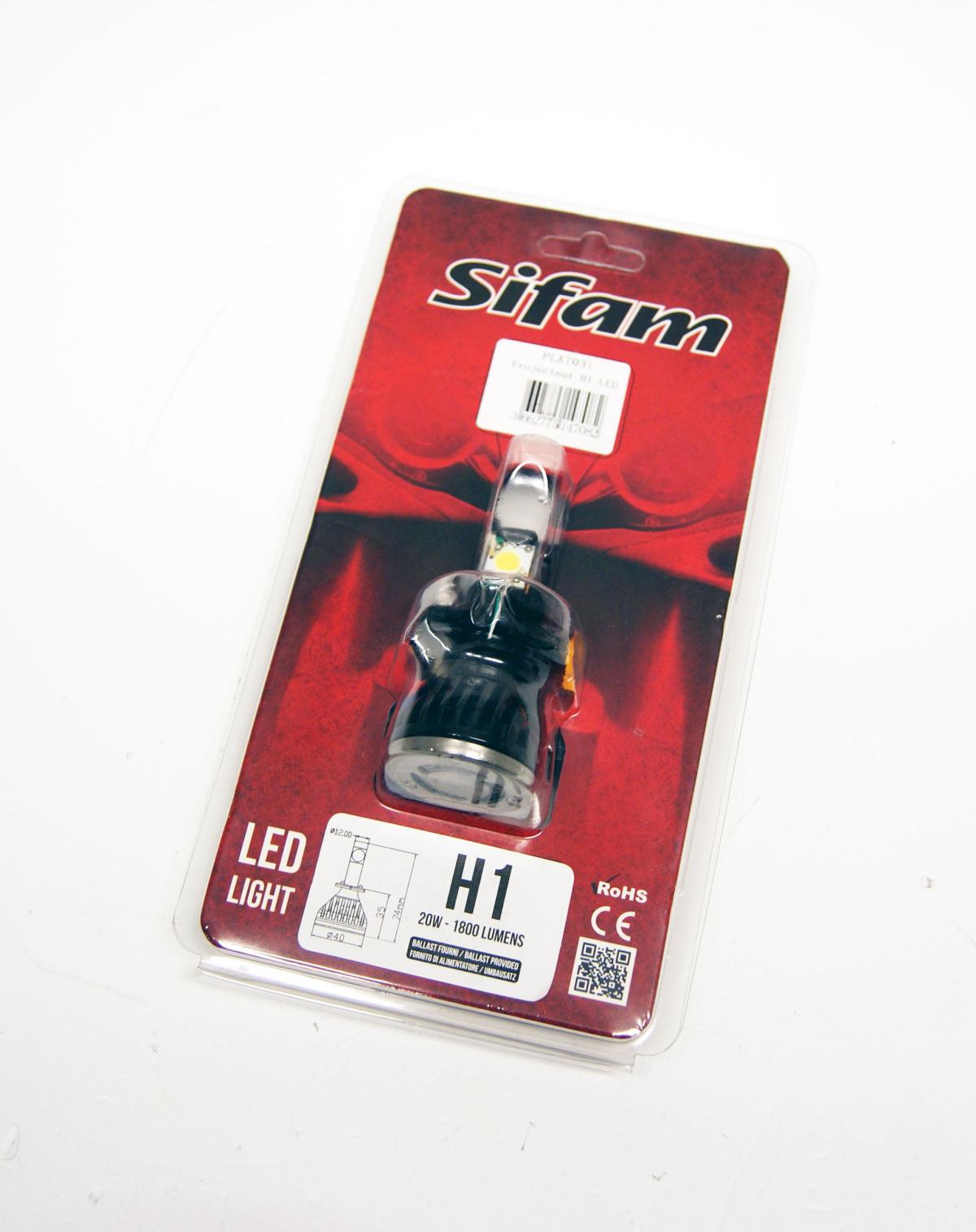 BULB LED H1 12v 24W 1800 Lumens, SOLD EACH, PLA7031 thumbnail 3