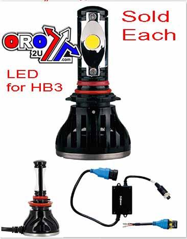 BULB LED HB3 12v 24W 2200Lumen, SOLD EACH, PLA7042 image 1