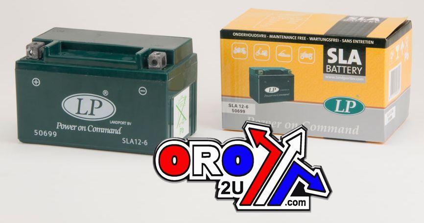 BATTERY LTX7A-4 12V 6Ah SEALED, LANDPORT 50699 MB SLA12-6, (SAME AS YTX7A-BS) SLA 12-6, MS LTX7A-4 thumbnail 2