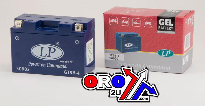 BATTERY LT9B-4 12V 8Ah. GEL, LANDPORT 50902, MG LT9B-4, MG GT9B-4, SAME AS YT9B-4, YT9B-BS thumbnail 2