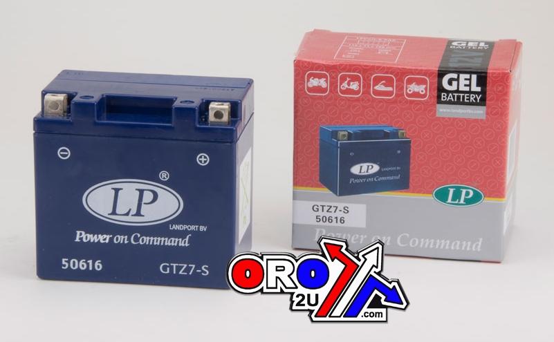 BATTERY LTZ7-S 12V GEL, LANDPORT 50616 MG GTZ7-S thumbnail 2