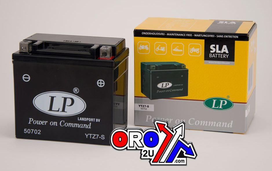 BATTERY LTZ7-S 12V SEALED, LANDPORT 50702 MB YTZ7-S, MS LTZ7-S thumbnail 2
